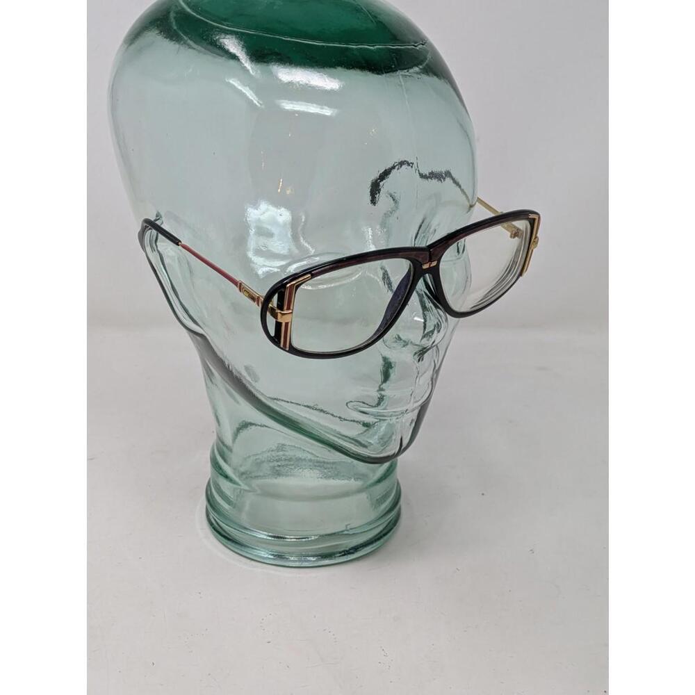 Cazal Vintage Eyeglasses - Model 321 - Col. 365, Gold & Amber Brown